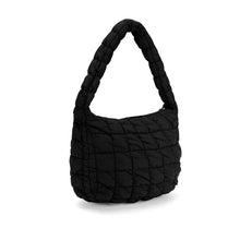 Load image into Gallery viewer, Women Padded Hobo Bag Versatile Cloud Pleatd Bag Lightweight Down Clutch Bag Quilted Tote Handbag Fall Winter Purse