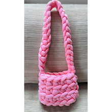 Load image into Gallery viewer, Chunky Knit Bags for Women Handwoven Hobo Bag Crochet Shoulder Bag Cute Tote Bags Summer Beach Bag