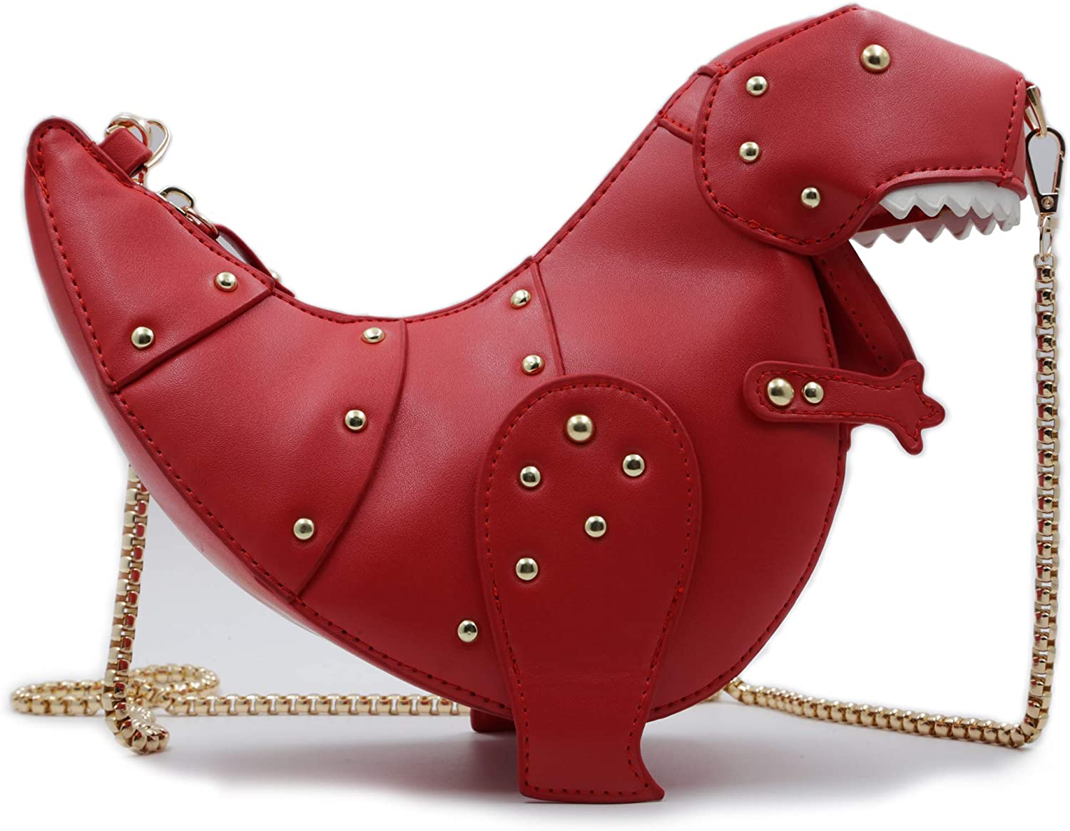 Borsa A Tracolla A Forma Di Dinosauro - In PU Per Donne E Ragazze, Design Unico, Leggera E Pratica - Foto 8