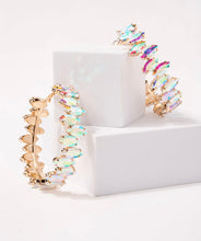 Load image into Gallery viewer, Darcie Rhinestone Clasp Earrings