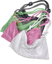 Load image into Gallery viewer, Tied Knot Sparkly Bling Evening Clutch Bag