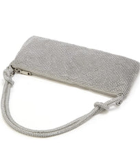 Load image into Gallery viewer, Tied Knot Sparkly Bling Evening Clutch Bag