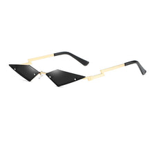 Load image into Gallery viewer, Diamond Shape Rimless True Film Sun Glasses gafas UV400 Trending Narrow Eyewear Streetwear Sunglasses Women
