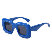 Load image into Gallery viewer, Cute Square thick frame Inflated Sunglasses for Women Men chunky y2k glasses trendy funny womens shades
