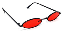 Load image into Gallery viewer, Unisex Metal Retro 90s Small Oval Frame w/ Color Lens

