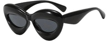 Load image into Gallery viewer, Fashion Inflated Cat-eye Sunglasses for Women Oversized Frame Sexy Lip Candy Color Glasses Trendy Designer Style
