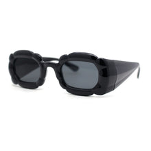 Load image into Gallery viewer, EXAGGERATED Funky Vintage Retro Style SUNGLASSES Big Thick Frame Dark Lens
