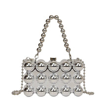 Load image into Gallery viewer, Bubble Acrylic Clutch Handbag for Women Trend 2024 Designer Square Evening Party Bag with Top Handle Shoulder Chain Purse Boxes
