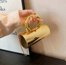 Load image into Gallery viewer, Acrylic Clutch Tote Bag for Women Silver Purse Hobo Bag Satchel Crossbody Bags Y2k Purse Acrylic Purse Shoulder Bag

