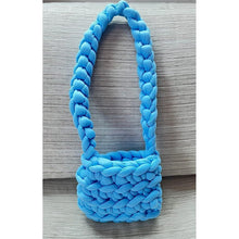 Load image into Gallery viewer, Chunky Knit Bags for Women Handwoven Hobo Bag Crochet Shoulder Bag Cute Tote Bags Summer Beach Bag
