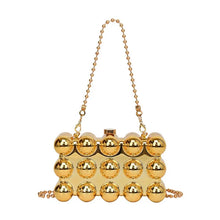 Load image into Gallery viewer, Bubble Acrylic Clutch Handbag for Women Trend 2024 Designer Square Evening Party Bag with Top Handle Shoulder Chain Purse Boxes
