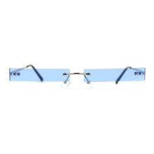 Load image into Gallery viewer, Rimless Avant Garde Slit Narrow Lens Pimp Shade Sunglasses
