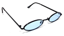 Load image into Gallery viewer, Unisex Metal Retro 90s Small Oval Frame w/ Color Lens
