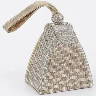 Crystal Pyramid Handbag