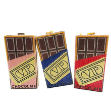 Load image into Gallery viewer, VIP CHOCOLATE Evening Party Handbag Rhinestone Clutch Purse Ladies Dinner Bag
