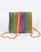 Load image into Gallery viewer, Sha Mini Rhinestone Decor Flap Square Bag
