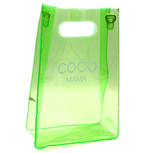 Load image into Gallery viewer, Coco Mama Clear Fashion Tote Bag
