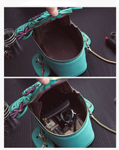 Load image into Gallery viewer, Cactus Shape PU Leather Mini Cross Body Bag Cute Purses Shoulder Chain Bag

