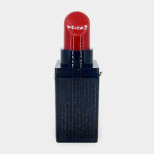 Load image into Gallery viewer, Lip Me Out LipStick Clutch Women Shiny Crystal Lipstick Box Evening Clutch Bag Luxury Chic Rhinestone Panelled Wedding Purses And Handbags With Mirror
