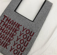 Load image into Gallery viewer, Thank You Bling Shoppers Purse
